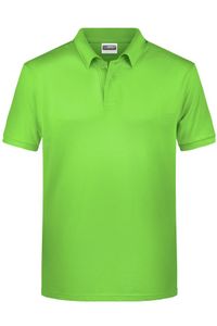 Men's Basic Polo Klassisches Poloshirt lime-green, Gr. 3XL