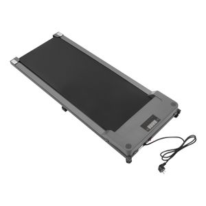 Bieżnia zmotoryzowana 740W Domowa siłownia z pilotem i wyświetlaczem LED Podkładka do chodzenia Slim Compact Walker Bieganie Jogging składana
