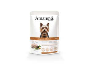 Amanova Nassfutterbeutel Hund P03 Adult "Exquisite" Hühnchen 100g