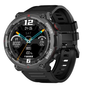 Blackview W50 Smartwatch 1,39 Zoll für Damen Herren, Wasserdicht, mehrsprache, Pulsuhr und Fitness Tracker, Fitnessuhr für Android IOS, Schwarz