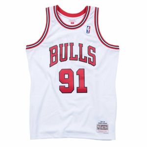 Mitchell & Ness Swingman Jersey Chicago Bulls Dennis Rodman 91 white M