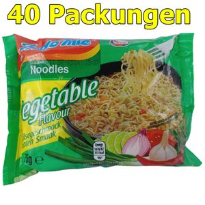 Indomie Vegetable 40er Pack (40 x 75g) instant Nudeln asiatisches Nudelgericht