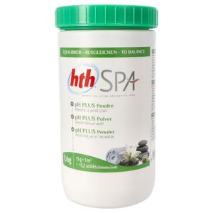 hth Spa pH-Plus Pulver 1,2 Kg pH-Wert Hebung für Whirlpools und Spas