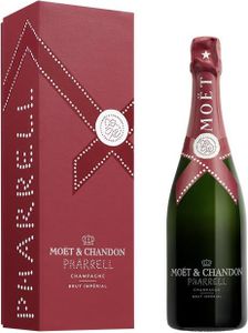 Moet & Chandon Brut Pharrell Williams Rot + Box 750ml 12% Vol.