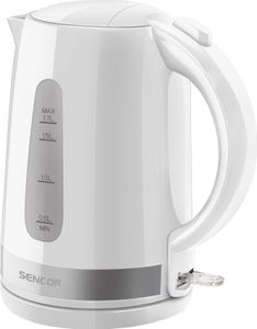 SENCOR SWK 1748WH Rychlovarná konvice, objem 1,7 l, 2200 W, středový 360° STRIX konektor s trojnásobným bezpečnostním jištěním, neobsahuje BPA
