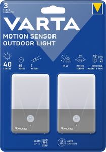 Varta Motion Sensor Outdoor Light TWINP        16634 101 402