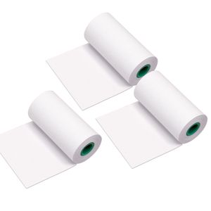 Paripage 3 Rollen 56 * 30 mm Thermopapier schwarze Schrift nopasteable selbstklebende Aufkleber für den Thermodrucker Peripage A6 / A8 / P6 Paperang P1 / P2