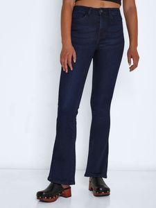 NOISY MAY Flared Schlag Jeans High Waist Denim Stretch Hose NMSALLIE Größe: 27W / 34L