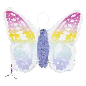 Schmetterling Pinata weiß pastell erweiterbar