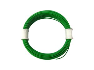 Schönwitz 50929 10 Meter Ring Miniaturkabel Litze flexibel LIVY 0,04mm² grün
