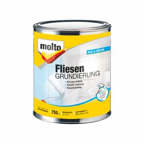 Molto 1-K-Fliesengrund Weiss 750ml