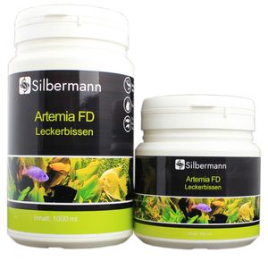 Silbermann Artemia FD - gefriergetrocknete Salinenkrebse als Würfel (1000 ml), SIS 206