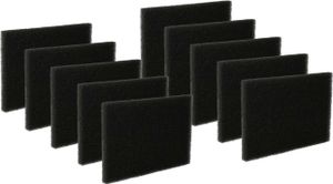 vhbw 10x Schaum-Filter kompatibel mit AEG Vampyr CE 270, CE 250, CE 220 Staubsauger