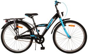 Volare Thombike Kinderfahrrad - Jungen - 24 Zoll - Schwarz Blau