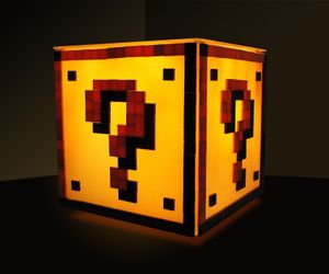 Světlo Super Mario Question Block