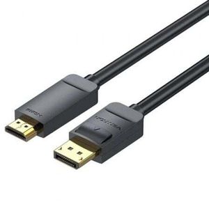 Kábel Vention HAGBI, DisplayPort na HDMI, 4K, 3 m, čierny