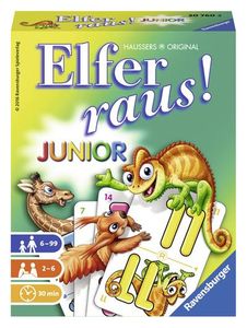 Junior Elfer raus!: Das beliebte Kartenspiel für Kinder ab 6 Jahren