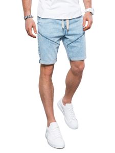 Ombre Clothing Pánské džínové šortky Morn světle džínová XL