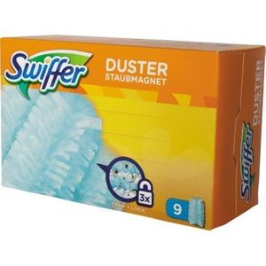 Ściereczki Swiffer z magnesem na kurz 9 sztuk w opakowaniu uzupełniającym