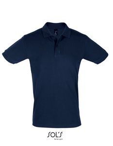 MenŽs Polo Shirt Perfect - Farbe: French Navy - Größe: 4XL