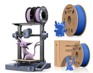 Creality 3D CR-10 SE 3D Drucker+2kg Creality Hochgeschwindigkeits PLA Filament (Blau)