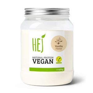 HEJ Natural Protein | Veganes High Protein Eiweißpulver | 450g Vanilla