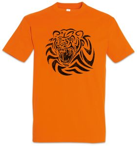 Urban Backwoods Tribal Tiger I T-Shirt, Größe:5XL