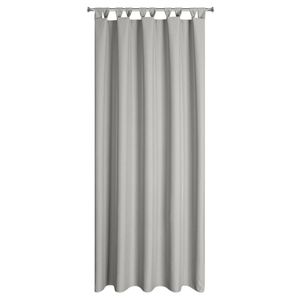 Eurofirany Garten Vorhang Schlaufen Wasserdicht silber 220 cm x 155 cm