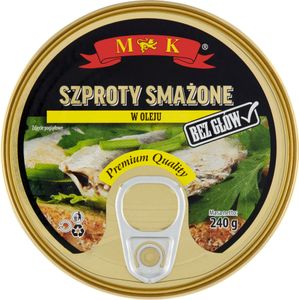 Mk Ölgebratene Sprotten 240 G
