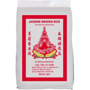 Royal Thai Bruchreis mit Jasminduft 20kg | Vorteilspack | Bruch Reis Jasmin Broken Rice