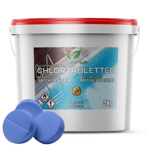 Chlor Multitabs 5 in 1-200 g Tabs Multi Chlortabletten - mit 10 Phasenwirkung für die sichere und saubere Poolpflege | hygienisches Poolwasser | mult