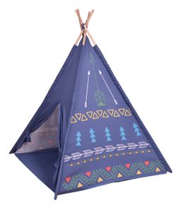 Tipi Wigwam-Zelt für Kinder, lila, super ECOTOYS