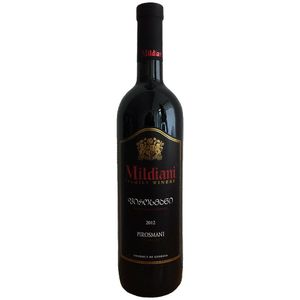 Mildiani Rotwein Pirosmani 0,75L georgischer Wein halbtrocken