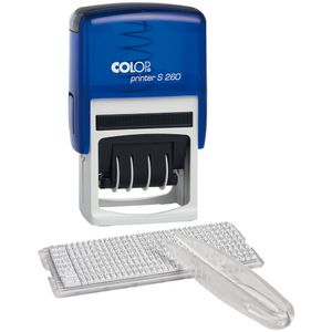 COLOP Datumstempel-Set Printer S260 blau