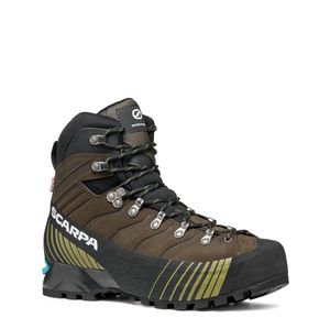Bergschuh Ribelle HD Mountain Elite (Unisex) – Scarpa, Farbe:cocoa-moss, Größe:42,5 (8,5 UK)