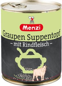 Graupen Suppentopf mit Rindfleisch von Menzi, 800g