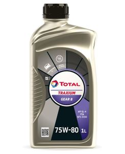 TOTAL TRANSMISSION GEAR 8 75W-80 Teilsynthetiköl 1 L (214082) für PEUGEOT 306
