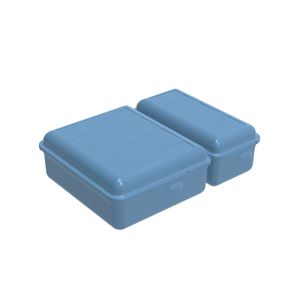 Box 1 x 1,05 l / 1 x  0,55 l FUN, Farbe:Horizon Blue