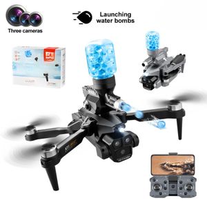 Spielzeug-Wasserpistole Drohne, Bürstenloser Motor, Optische Strömungspositionierung, Dreifachkamera, Motorisiertes Objektiv