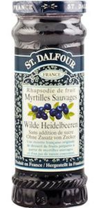 St. Dalfour ovocná nátierka čučoriedková nátierka džem 280g