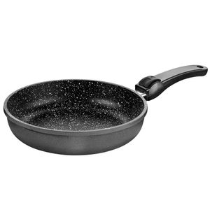 STONELINE®  Germany Bratpfanne, 24 cm, Kokillenguss, mit abnehmbarem Griff, Induktion geeignet