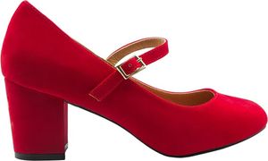 Where's That From - Damen Riemchenschuhe "Araceli", Wildleder WM128 (41 EU Weit) (Rot) Where's That From - Damen Riemchenschuhe "Araceli", Wildleder WM128 (41 EU Weit) (Rot)