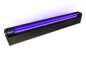 Schwarzlicht LED UV Röhre 60cm Komplettset | 10W High Power | Longlife | Bruchsicher | SATISFIRE®