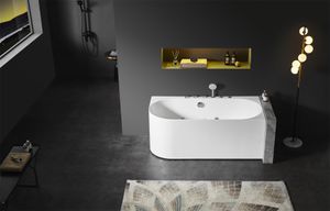 Akrylová vírivá vaňa Badewanne Home Spa Weiß Akrylová vírivá vaňa Badewanne Home Spa Weiß