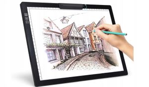 Bezprzewodowy Tablet Graficzny Led Do Rysowania Dzieci Ekranowy Deska Kreśl