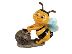Formano Biene mit Honigtopf Honigbiene Honig Handbemalt Figur Bee