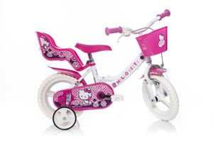 DINO Bikes - Dětské kolo 12" Hello Kitty 2