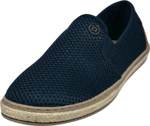 Bugatti Herren Espadrilles Slipper Dunkelblau Textil SynthetikGröße:41
