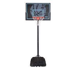 Lifetime Basketballanlage Texas verstellbarer Basketball Korb 228-304 cm schwarz/blau