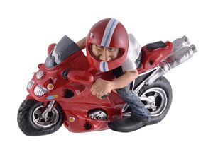 Funny Life by Vogler Figur Biker Motorradfahrer Motorrad Geschenkidee